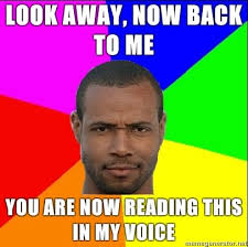 Image result for reading in my voice