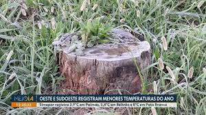 Oeste e Sudoeste registram as menores temperaturas do ano no Paraná