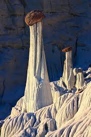 Wahweap Hoodoos, Utah, USA. These unique rock formations, sculpted by centuries of weathering, are a geological wonder.