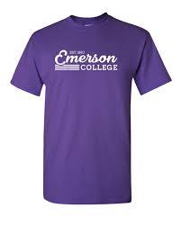 Amazon.com: Vintage Emerson College Unisex Short Sleeve T-Shirt (Purple, Small) - Emerson Lions Apparel : Sports & Outdoors