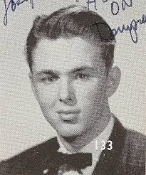 OBC Joe Dempsey. Joseph P. Dempsey, known to us as Joe, as he looked in our 1956-57 OBC yearbook with part of his handwritten note to me (to magnify, ... - obc-joe-dempsey