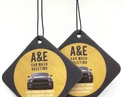 تصویر car air freshener with custom design