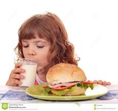 Hungry little girl breakfast time. By Goce Risteski. MR: YES; PR: NO - hungry-little-girl-breakfast-time-35538293