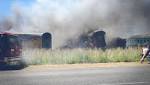 Horrific train accident 'painful' start