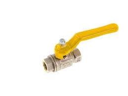 Rp 1/4 inch Gas 2-Way Brass Ball Valve | Tameson