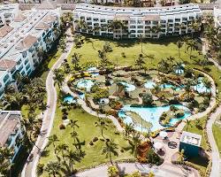 Hard Rock Hotel Punta Cana lazy river, AI generated
