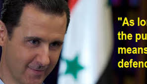 President al-Assad: “International system failed to accomplish its ... via Relatably.com