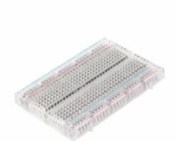 Imagen de Protoboard Transparente de 400 puntos