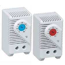 Compact Thermostat with DIN Rail Mount. NC and NO models.