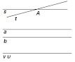 Analütiline geomeetria - Sirge vrrandid