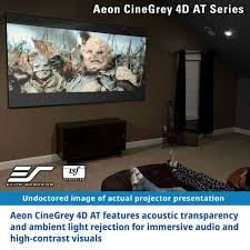 Elite Screens] Aeon CineGrey 4D AT | Acoustically ...