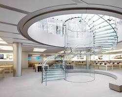 Image of Apple Store Glass Staircase