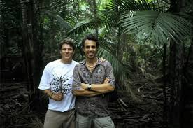 Ryan Black and Chris Kilham, with Acai Fruit | Medicine Hunter - medicine_hunter_-_chris_with_ryan_black_samabazon_684