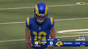 Blake Grupe's first FG with L.A. opens scoring in Cardinals-Rams game