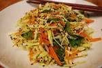 Asian-Flavored Coleslaw with Rice Vinegar and Ginger recipe