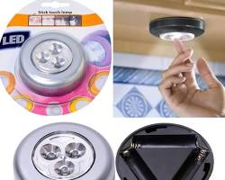 Đèn Led 3 Bóng Dán Tường