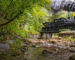 Image of Pocahontas County, West Virginia, Cass Scenic Railroad in 2023