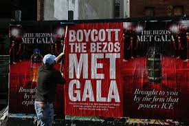 The Met Gala’s Embrace of Jeff Bezos Causes a Backlash
