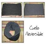 Tutorial cuello bufanda de punto doble con telar rectangular