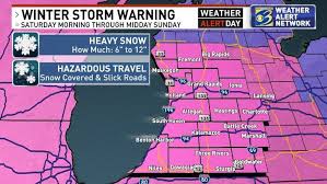 Winter storm warning to be issued for West Michigan through early Sunday