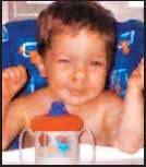 Liam Thompson: age 36 months, of Columbus, Ohio, died from scalding and neglect. His adoptive father, Gary, placed him in a tub of 140 degree water. - liam_thompson