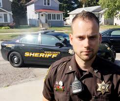 Image result for sheriff at the door