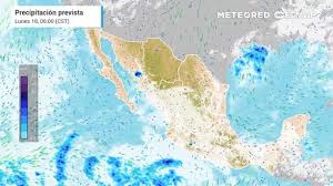 Este sábado 8 de agosto, México enfrentará lluvias intensas, granizo y calor extremo de más de 45 °C