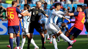 FIFA to investigate violent clash between Spain and Argentina after World Cup final