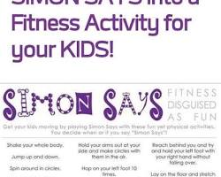 Image of Simon Says for kids workout