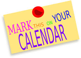 Image result for mark your calendar clip art