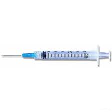 3mL | 23G x 1" - BD 309571 Luer-Lok™ Syringes with ...