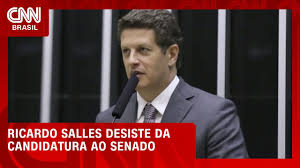 Ricardo Salles desiste da candidatura ao Senado para apoiar Derrite e André