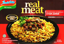 Image result for indomie real meat