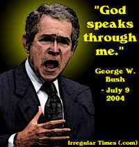 Publicly, Bush depicted his reëlection as a referendum on the war; privately, he spoke of it as another manifestation of divine purpose. Godspeaksbush - godspeaksbush