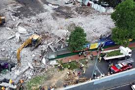 Suspenden obra tras colapso en colonia Escandón