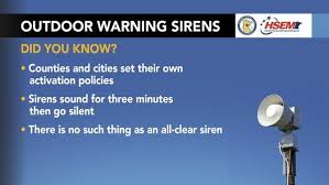 Statewide tornado drill for Severe Weather Awareness Week