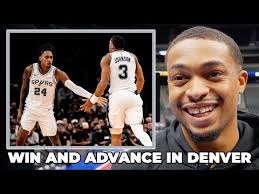 Keldon Johnson on the Chance to Clinch NBA Cup West Group C vs. Denver