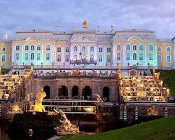 Imagem do Palácio Peterhof, São Petersburgo