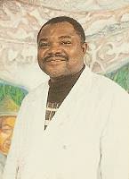 Tony Nwachukwu aus Nigeria gestaltete das Hungertuch 2009.
