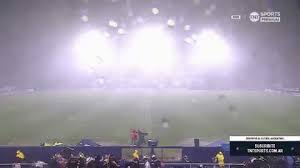 El partido en Mendoza fue SUSPENDIDO por las condiciones climáticas