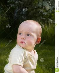 Small baby at summer lawn - small-baby-summer-lawn-20500738