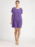 Purple t shirt dress