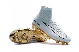 Worldwide Shipping Nike Mercurial Superfly Cr7 White And Gold