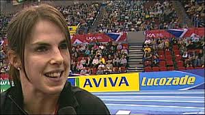 Kate Dennison finishes third in the women&#39;s pole vault in the UK Indoor Grand Prix in Birmingham, but breaks the British record for the second time in a ... - _45500212_dennison_av512