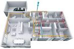 Ventilazione meccanica controllata a doppio flusso con 