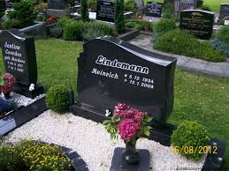 Grab von Heinrich Lindemann (05.12.1934-12.01.2008), Friedhof ...