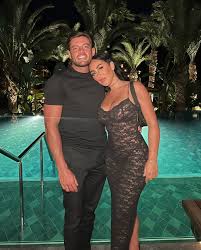 Sophie Kasaei and Jordan Brook reveal they’re expecting first child after challenging two-year fertility journey