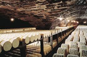 Image result for roquefort cheese caves millau france