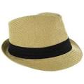 Beige fedora