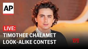 LIVE: Timothee Chalamet look-alike contest in New York City (Video)